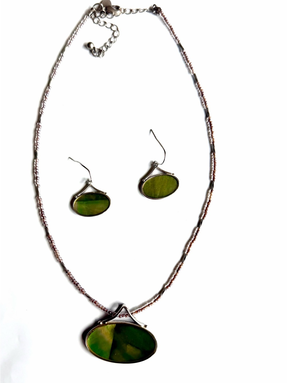 Lia Sophia vintage Y2K necklace and earrings